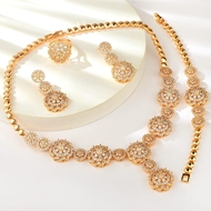 Show details for Luxury Cubic Zirconia 4 Piece Jewelry Set From Reliable Factory Show details for Luxury Cubic Zirconia 4 Piece Jewelry Set From Reliable Factory