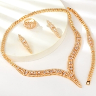 Show details for Party Irregular 4 Piece Jewelry Set with Worldwide Shipping Show details for Party Irregular 4 Piece Jewelry Set with Worldwide Shipping