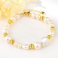 Show details for Buy Gold Plated Copper or Brass Fashion Bracelet with Low Cost Show details for Buy Gold Plated Copper or Brass Fashion Bracelet with Low Cost