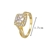 Picture of Good Cubic Zirconia White Fashion Ring