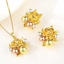 Show details for Brand New Colorful Multi-tone Plated 2 Piece Jewelry Set with SGS/ISO Certification