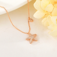 Show details for Recommended Rose Gold Plated Delicate Pendant Necklace from Top Designer Show details for Recommended Rose Gold Plated Delicate Pendant Necklace from Top Designer