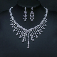 Show details for Great Cubic Zirconia White 2 Piece Jewelry Set Show details for Great Cubic Zirconia White 2 Piece Jewelry Set