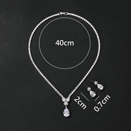 Picture of Wholesale Platinum Plated Luxury 2 Piece Jewelry Set with No-Risk Return