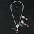 Picture of Luxury Pink 2 Piece Jewelry Set with Full Guarantee