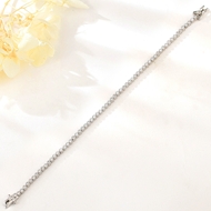 Picture of Luxury 925 Sterling Silver Fashion Bracelet with Beautiful Craftmanship