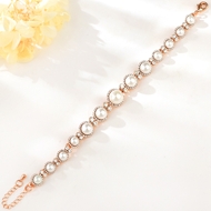 Show details for Purchase Rose Gold Plated Party Fashion Bangle with Wow Elements Show details for Purchase Rose Gold Plated Party Fashion Bangle with Wow Elements