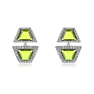 Picture of Eye-Catching Green Luxury Dangle Earrings