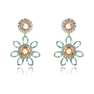 Picture of Luxury Cubic Zirconia Dangle Earrings at Unbeatable Price