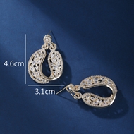 Picture of Luxury Cubic Zirconia Dangle Earrings with Worldwide Shipping