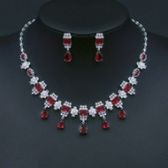 Show details for Purchase Platinum Plated Party 2 Piece Jewelry Set Exclusive Online Show details for Purchase Platinum Plated Party 2 Piece Jewelry Set Exclusive Online