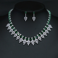 Show details for Hypoallergenic Platinum Plated Luxury 2 Piece Jewelry Set with Easy Return Show details for Hypoallergenic Platinum Plated Luxury 2 Piece Jewelry Set with Easy Return