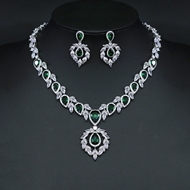 Show details for Unique Cubic Zirconia Luxury 2 Piece Jewelry Set Show details for Unique Cubic Zirconia Luxury 2 Piece Jewelry Set