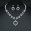Show details for Unique Cubic Zirconia Luxury 2 Piece Jewelry Set