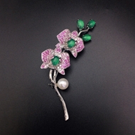 Show details for Fashion Swarovski Element Brooche with Low Cost Show details for Fashion Swarovski Element Brooche with Low Cost