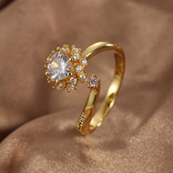 Picture of Attractive White Gold Plated Fashion Ring For Your Occasions