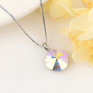 Show details for AB color satellite stone necklace Show details for AB color satellite stone necklace