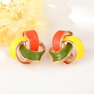 Picture of Classic Enamel Dangle Earrings at Unbeatable Price