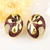 Picture of Bulk Gold Plated Party Dangle Earrings with No-Risk Return