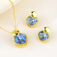 Picture of Sparkly Geometric Classic 2 Piece Jewelry Set