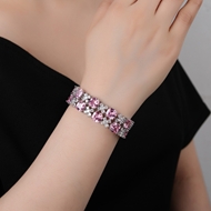 Picture of Bling Party Cubic Zirconia Fashion Bracelet