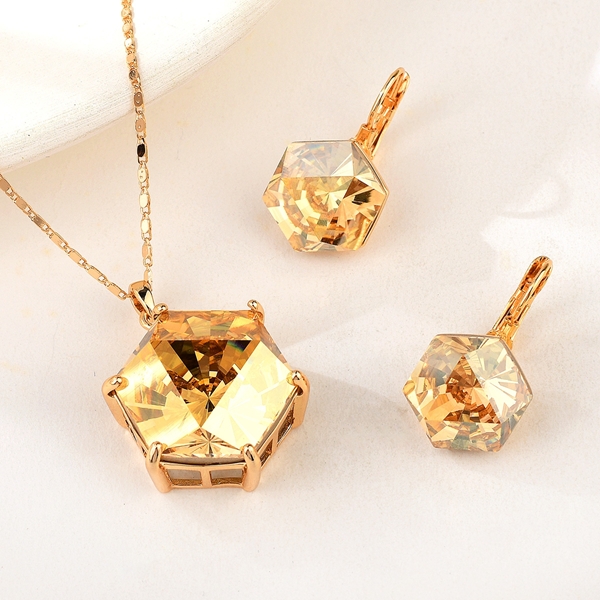 Picture of Fashionable Geometric Fashion 2 Piece Jewelry Set