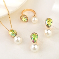 Show details for Low Price Copper or Brass Swarovski Element 3 Piece Jewelry Set from Trust-worthy Supplier Show details for Low Price Copper or Brass Swarovski Element 3 Piece Jewelry Set from Trust-worthy Supplier