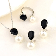 Show details for New Swarovski Element Fashion 3 Piece Jewelry Set Show details for New Swarovski Element Fashion 3 Piece Jewelry Set