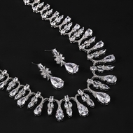 Picture of Platinum Plated Luxury 2 Piece Jewelry Set Online Shopping