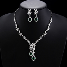 Show details for Shop Platinum Plated Luxury 2 Piece Jewelry Set with Wow Elements