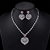 Picture of Beautiful Cubic Zirconia Pink 2 Piece Jewelry Set