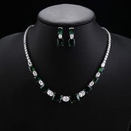 Picture of Trendy Platinum Plated Luxury 2 Piece Jewelry Set Online Shopping