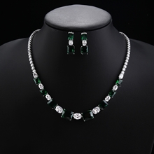 Show details for Trendy Platinum Plated Luxury 2 Piece Jewelry Set Online Shopping