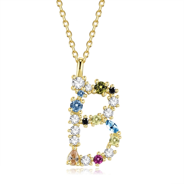 Picture of Attractive Colorful Cubic Zirconia Pendant Necklace For Your Occasions