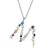Picture of Beautiful Cubic Zirconia Colorful Pendant Necklace