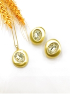 Show details for Fashionable Party Gold Plated 2 Piece Jewelry Set Show details for Fashionable Party Gold Plated 2 Piece Jewelry Set