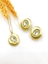 Show details for Fashionable Party Gold Plated 2 Piece Jewelry Set