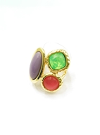 Show details for Gold Plated Opal Fashion Ring from Certified Factory Show details for Gold Plated Opal Fashion Ring from Certified Factory