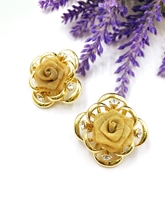 Show details for Simple Gold Plated Clip On Earrings from Certified Factory