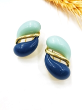 Show details for Funky Resin Party Clip On Earrings