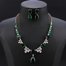 Show details for Great Value Colorful Cubic Zirconia 2 Piece Jewelry Set with Member Discount