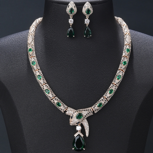 Picture of Bulk Gold Plated Simple 2 Piece Jewelry Set with No-Risk Return