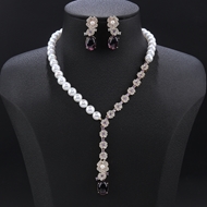 Show details for Good Quality Cubic Zirconia Colorful 2 Piece Jewelry Set Show details for Good Quality Cubic Zirconia Colorful 2 Piece Jewelry Set