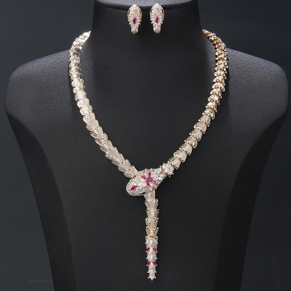 Picture of Fancy Party Cubic Zirconia 2 Piece Jewelry Set