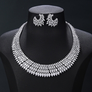 Show details for Fashion Cubic Zirconia Party 2 Piece Jewelry Set Show details for Fashion Cubic Zirconia Party 2 Piece Jewelry Set