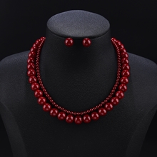 Show details for Simple Colorful 2 Piece Jewelry Set at Super Low Price