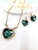 Picture of Delicate Swarovski Element Colorful 2 Piece Jewelry Set As a Gift