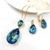 Picture of Unusual Swarovski Element Colorful 2 Piece Jewelry Set
