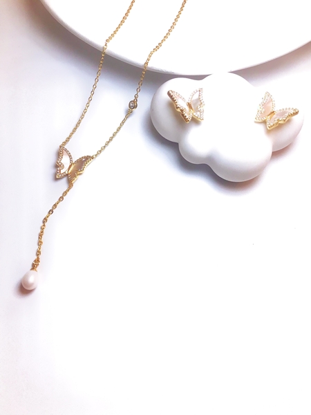 Picture of Unique Cubic Zirconia Simple 2 Piece Jewelry Set