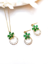 Show details for Nice Cubic Zirconia Party 2 Piece Jewelry Set